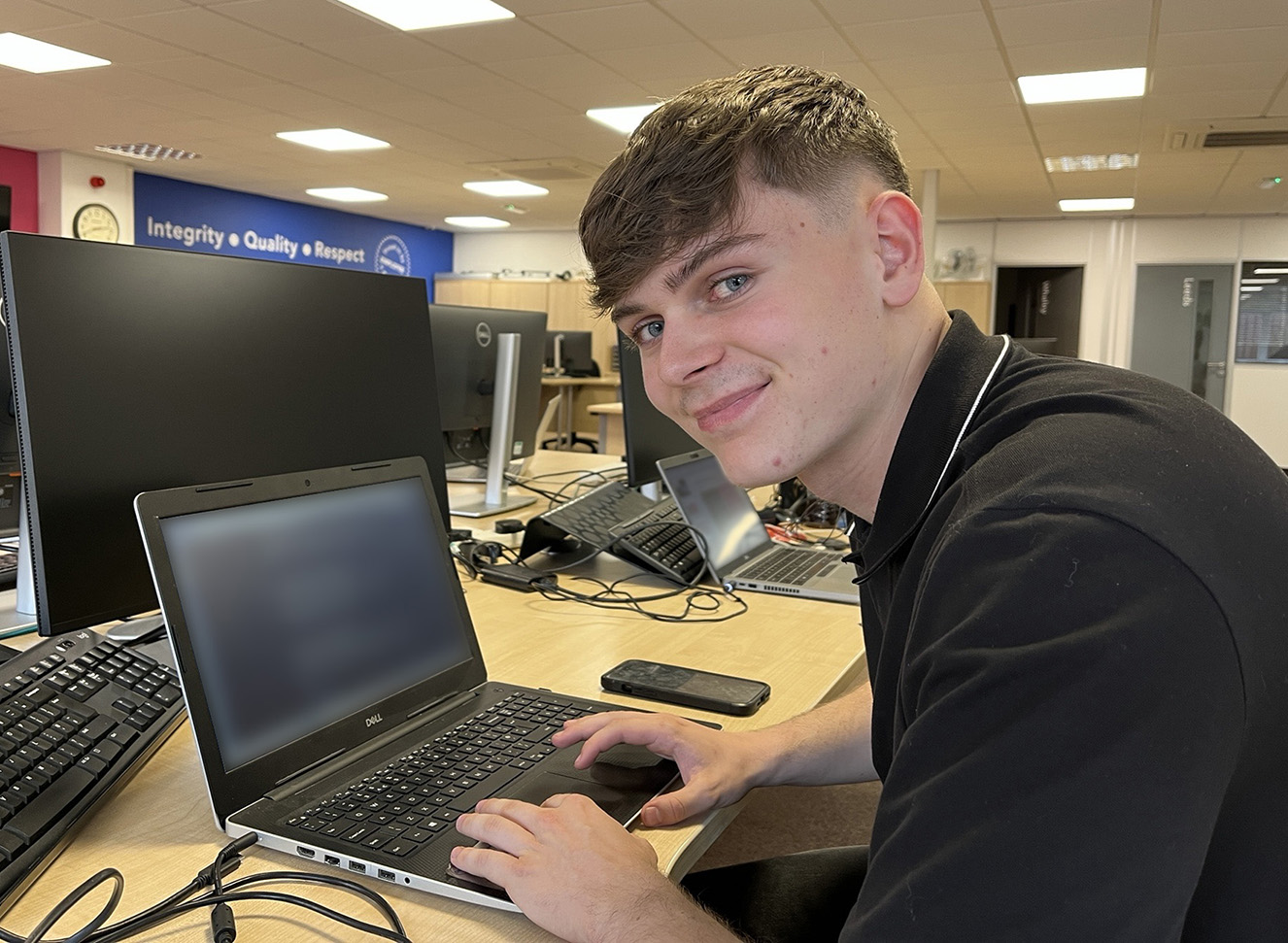 Work experience student - Joe Glowinkowski
